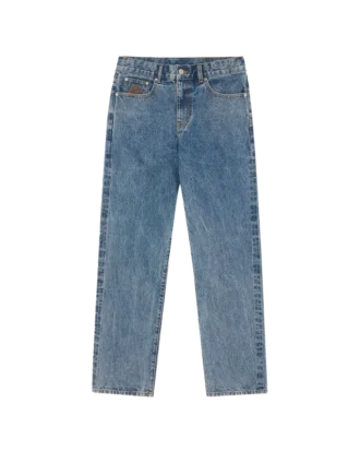 Pantalones vaqueros de denim con ribete «Diamonds & Dollars»