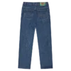 Pantalones vaqueros de doble bolsillo con el perro corriendo