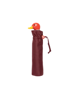 Paraguas compacto con forma de pato