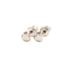 Pendientes de corazón de plata