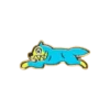 Pin esmaltado del Running Dog corriendo