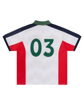 Polo midi de manga corta