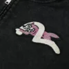 Sudadera con capucha con logotipo, gaviota bordada y estampados