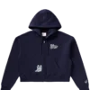 Sudadera con capucha corta de los Dallas Cowboys para mujer