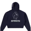Sudadera con capucha corta de los Dallas Cowboys para mujer