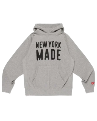 Sudadera con capucha de peso grueso fabricada en Nueva York