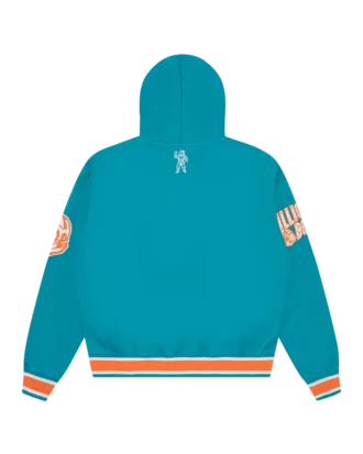 Sudadera con capucha oversize de chenilla Flying B