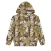 Sudadera con capucha para niños con estampado de camuflaje de árboles