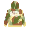 Sudadera con capucha para niños con estampado de Space Camo por toda la prenda