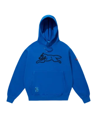 Sudadera con capucha teñida Running Dog