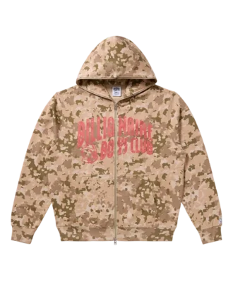Sudadera con capucha y cremallera Camo