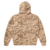 Sudadera con capucha y cremallera Camo
