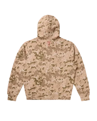 Sudadera con capucha y cremallera Camo