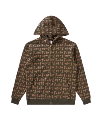 Sudadera con capucha y cremallera completa