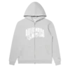 Sudadera con capucha y cremallera completa con el Curve Logo