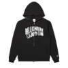 Sudadera con capucha y cremallera completa con el Curve Logo