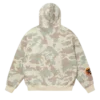 Sudadera con capucha y cremallera completa de algodón