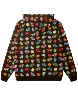Sudadera con capucha y cremallera completa Diamonds & Dollars