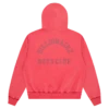 Sudadera con capucha y cremallera de estilo universitario oversize