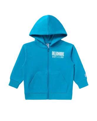 Sudadera con capucha y cremallera frontal para niño