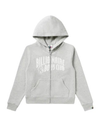 Sudadera con capucha y cremallera para niño con el Curve Logo clásico