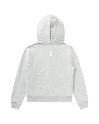 Sudadera con capucha y cremallera para niño con el Curve Logo clásico