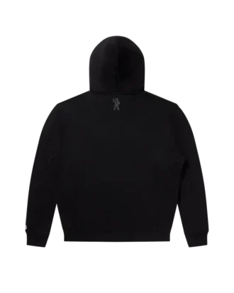 Sudadera con capucha y cremallera Script