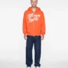 Sudadera con capucha y cremallera Script