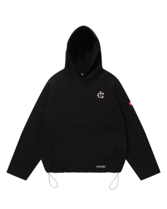 Sudadera con capucha y logotipo bordado