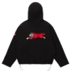 Sudadera con capucha y logotipo bordado