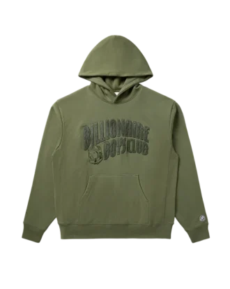 Sudadera con capucha y logotipo de chenilla