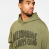 Sudadera con capucha y logotipo de chenilla