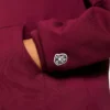 Sudadera con capucha y logotipo de chenilla
