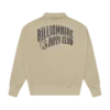 Sudadera con cremallera de un cuarto de largo lavada «Boat Club»