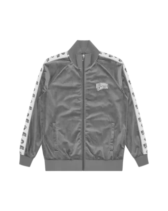 Sudadera de velour con cinta y logotipo «Small Arch Logo»