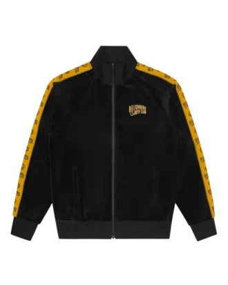 Sudadera de velour con cinta y logotipo «Small Arch Logo»