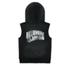 Sudadera sin mangas con capucha y cremallera para niños