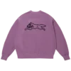 Sudadera sobreteñida con el Running Dog corriendo