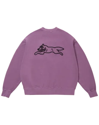 Sudadera sobreteñida con el Running Dog corriendo
