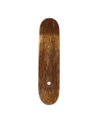 Tabla de skate con el logotipo «Spellout»